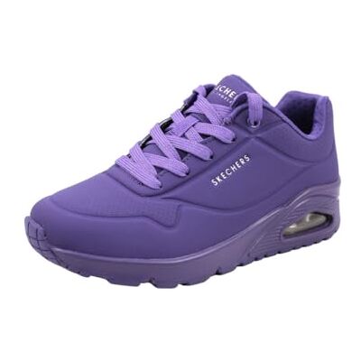 Skechers Damen Uno Night Shades Sneaker, violett, 38.5 EU Skechers Damen Uno Night Shades Sneaker, violett, 38.5 EU