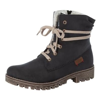 Rieker 78550, Damen Stiefeletten, Blau (Atlantic/Mogano 14), 41 EU (7.5 UK) Rieker 78550, Damen Stiefeletten, Blau (Atlantic/Mogano 14), 41 EU (7.5 UK)