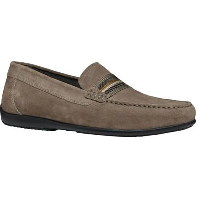 Geox Herren U ASCANIO A Moccasin, Taupe, 45 EU Geox Herren U ASCANIO A Moccasin, Taupe, 45 EU