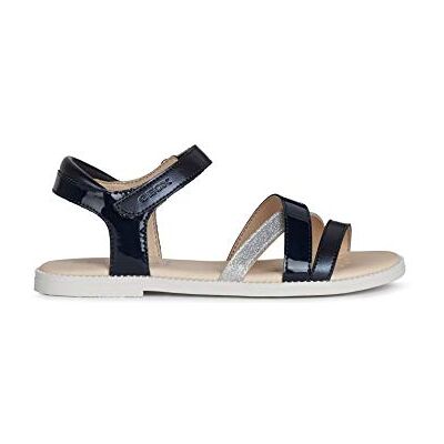 Geox Mädchen J Sandal Karly Girl Sandalen,Navy,38 EU Geox Mädchen J Sandal Karly Girl Sandalen,Navy,38 EU