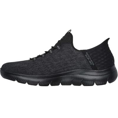 Skechers Herren Summits Key Pace Slip-InTurnschuhe, Black Mesh, 45 EU Skechers Herren Summits Key Pace Slip-InTurnschuhe, Black Mesh, 45 EU