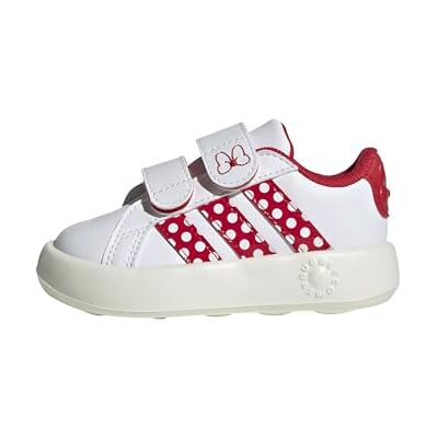 Adidas Unisex Baby Disney Minnie Mouse Grand Court Infants Shoes, FTWR White/Pure Ruby/Off White, 23 EU Adidas Unisex Baby Disney Minnie Mouse Grand Court Infants Shoes, FTWR White/Pure Ruby/Off White, 23 EU