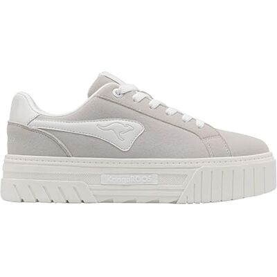 KangaROOS Damen KangaLift Grace Sneaker, White/cool beige, 38 EU KangaROOS Damen KangaLift Grace Sneaker, White/cool beige, 38 EU