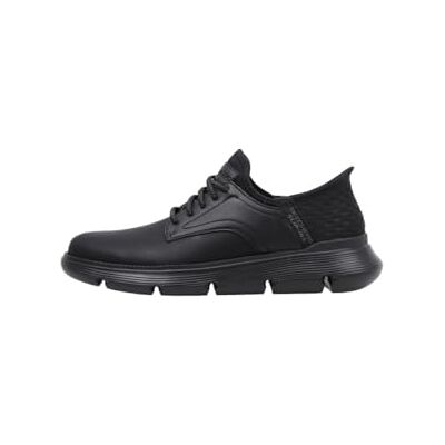 Skechers Herren Garza Gervin Brogues, Schwarz, 44 EU Skechers Herren Garza Gervin Brogues, Schwarz, 44 EU