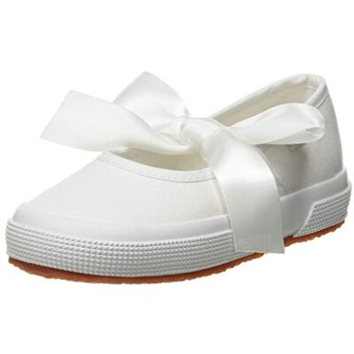 Superga S11169W Mädchen Slingback Ballerinas, Weiß (White 900), 32 EU Superga S11169W Mädchen Slingback Ballerinas, Weiß (White 900), 32 EU