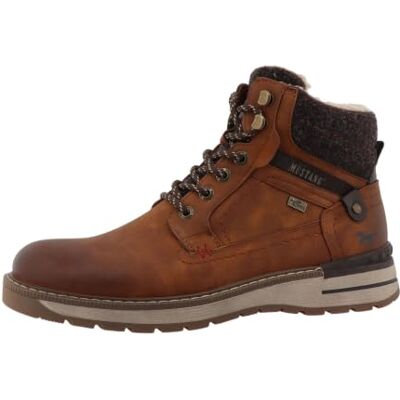 MUSTANG Herren Stiefelette Schnürschuh für den Winter 15M0011001, Größe:41 EU, Farbe:Braun MUSTANG Herren Stiefelette Schnürschuh für den Winter 15M0011001, Größe:41 EU, Farbe:Braun