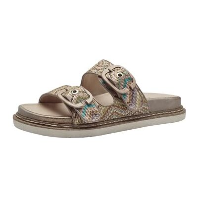 Tamaris Damen Footbed Styles Textil; BEIGE COMB/beige; 39 EU Tamaris Damen Footbed Styles Textil; BEIGE COMB/beige; 39 EU