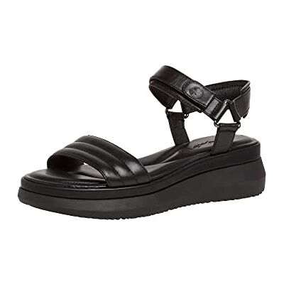 Tamaris Damen Sandaletten, Frauen Sandalen,TOUCHit-Fußbett,Riemchensandalen,Leichter Absatz,Sommerschuhe,Freizeitschuhe,Black,39 EU Tamaris Damen Sandaletten, Frauen Sandalen,TOUCHit-Fußbett,Riemchensandalen,Leichter Absatz,Sommerschuhe,Freizeitschuhe,Black,39 EU