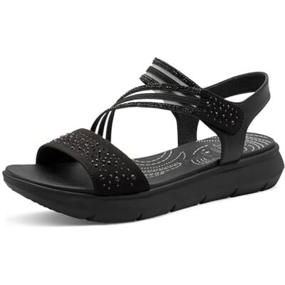 Jana Coshy Sandale 8-28771-46 schwarz H-Weite Jana Coshy Sandale 8-28771-46 schwarz H-Weite
