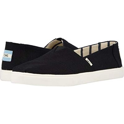 TOMS Damen Espadrilles, Schwarz (Black 000), 36.5 EU TOMS Damen Espadrilles, Schwarz (Black 000), 36.5 EU