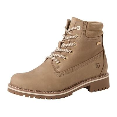 Tamaris Damen Stiefel Leder beige 37 Tamaris Damen Stiefel Leder beige 37