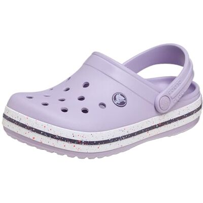 Crocs Unisex Kinder Crocband Speckled Band Clog T Clog, Lavender, 20/21 EU Crocs Unisex Kinder Crocband Speckled Band Clog T Clog, Lavender, 20/21 EU
