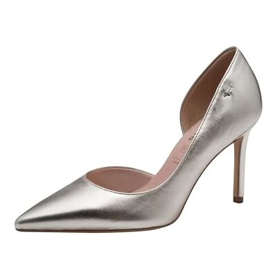 Tamaris Damen Pumps mit Stilettoabsatz Leder, metallic, 40 EU Tamaris Damen Pumps mit Stilettoabsatz Leder, metallic, 40 EU