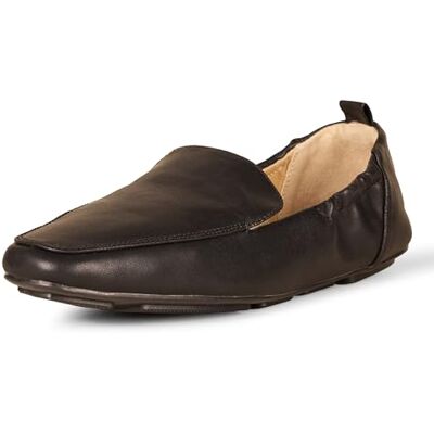 Amazon Essentials Damen Loafer Zum Hineinschlüpfen Mit Eckiger Zehenpartie, Schwarz Kunstleder, 41.5 EU Amazon Essentials Damen Loafer Zum Hineinschlüpfen Mit Eckiger Zehenpartie, Schwarz Kunstleder, 41.5 EU