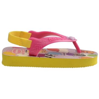 Havaianas Baby Peppa Pig Unisex Kinder FlipFlop Citrus Yellow 21 EU Havaianas Baby Peppa Pig Unisex Kinder FlipFlop Citrus Yellow 21 EU