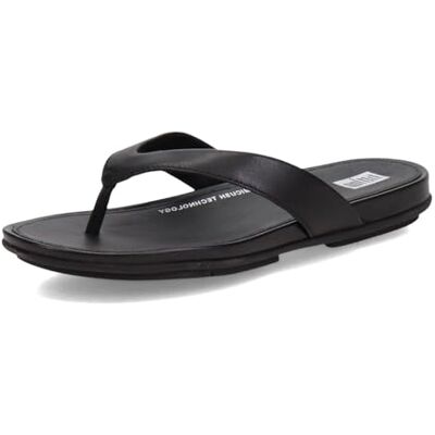 Fitflop Gracie Damen-Flip-Flop-Sandalen, Schwarz, Schwarz, 40 EU Fitflop Gracie Damen-Flip-Flop-Sandalen, Schwarz, Schwarz, 40 EU