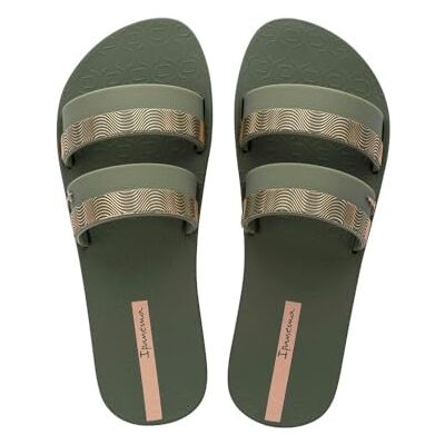 Ipanema Mesh Slide Fem Damen-Sandalen, Größe 37, grün, 37 EU Ipanema Mesh Slide Fem Damen-Sandalen, Größe 37, grün, 37 EU