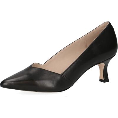 CAPRICE Damen Pumps Spitz aus Leder, Schwarz (Black Nappa), 38.5 EU CAPRICE Damen Pumps Spitz aus Leder, Schwarz (Black Nappa), 38.5 EU