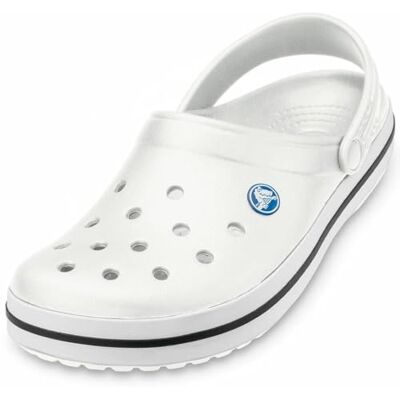 Crocs Unisex-Erwachsene Crocband U Clogs,Weiß White,36/37 EU Crocs Unisex-Erwachsene Crocband U Clogs,Weiß White,36/37 EU