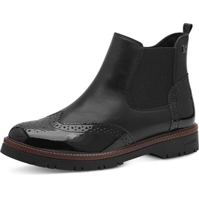 s.Oliver Damen Stiefeletten ohne Absatz Elegant Vegan, Schwarz (Black), 39 EU s.Oliver Damen Stiefeletten ohne Absatz Elegant Vegan, Schwarz (Black), 39 EU