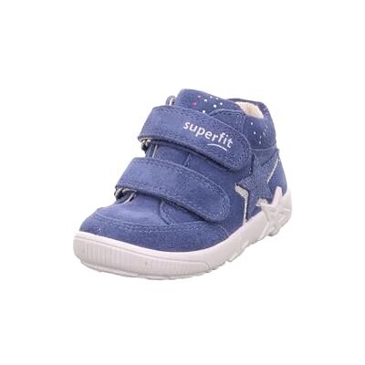 Superfit Mädchen Starlight Sneaker, Blau 8000, 23 EU Superfit Mädchen Starlight Sneaker, Blau 8000, 23 EU