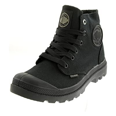 Palladium Herren Mono Chrome Hohe Sneaker, Schwarz, 45 EU Palladium Herren Mono Chrome Hohe Sneaker, Schwarz, 45 EU