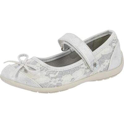 Lico Mädchen ARABELLA V Riemchenballerinas, Silber Silber, 32 EU Lico Mädchen ARABELLA V Riemchenballerinas, Silber Silber, 32 EU