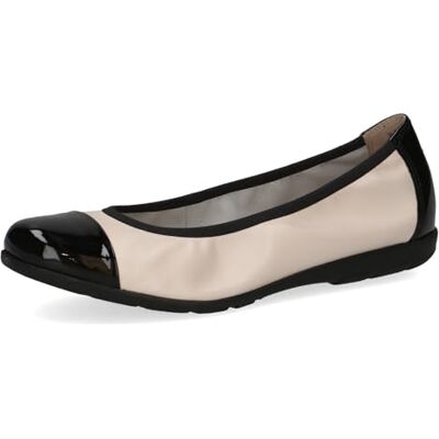 CAPRICE Ballerina 9-22152-42 beige Comb G-Weite CAPRICE Ballerina 9-22152-42 beige Comb G-Weite