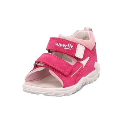 Superfit Mädchen Flow Sandale, Pink Rosa 5500, 25 EU Superfit Mädchen Flow Sandale, Pink Rosa 5500, 25 EU