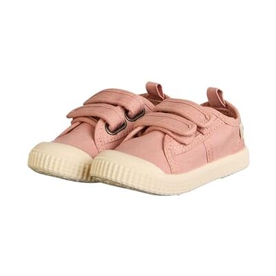 Sterntaler Sneaker Uni Sportiver Baby Schuh aus Canvas Kinder Sommer Schuhe mit Rutschfester Sohle Mädchen Babyschuhe mit Klettverschluss, knöchelhoch mattrosa,Größe 24 Sterntaler Sneaker Uni Sportiver Baby Schuh aus Canvas Kinder Sommer Schuhe mit Rutschfester Sohle Mädchen Babyschuhe mit Klettverschluss, knöchelhoch mattrosa,Größe 24