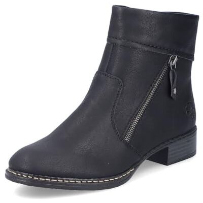 Rieker Damen Ankle Boots 73460, Frauen Stiefeletten,halbstiefel,Kurzstiefel,uebergangsschuhe,uebergangsstiefel,Stiefel,schwarz (00),42 EU / 8 UK Rieker Damen Ankle Boots 73460, Frauen Stiefeletten,halbstiefel,Kurzstiefel,uebergangsschuhe,uebergangsstiefel,Stiefel,schwarz (00),42 EU / 8 UK