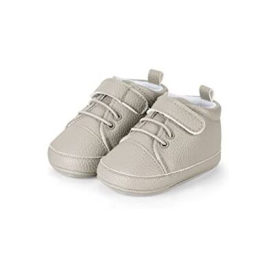 Sterntaler Baby Jungen Baby Sneaker Baby-Schuh Baby Sneaker, Babyschuhe Low-Top Babyschuh mit Kunststoff Sohle hellgrau, 17/18 Sterntaler Baby Jungen Baby Sneaker Baby-Schuh Baby Sneaker, Babyschuhe Low-Top Babyschuh mit Kunststoff Sohle hellgrau, 17/18
