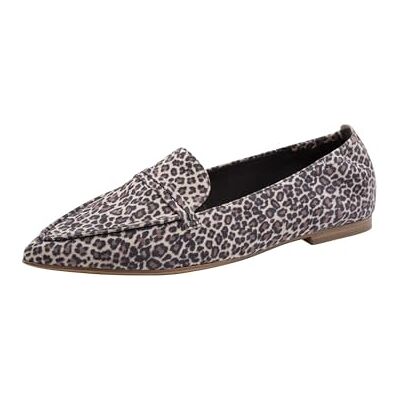 Tamaris Damen Loafer flach Leder, braun, 40 EU Tamaris Damen Loafer flach Leder, braun, 40 EU