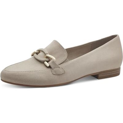 Jana Damen Slipper mit Blockabsatz Vegan, Beige (Beige), 41 EU Jana Damen Slipper mit Blockabsatz Vegan, Beige (Beige), 41 EU