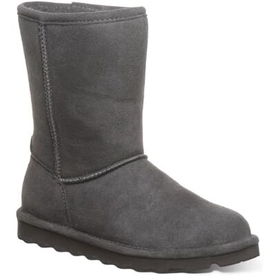 BEARPAW Elle Damen-Stiefel, klassisch, Wildleder, Schlupfstiefel, bequemer Winterstiefel, mehrere Farben, Grau (Graphite//Nature's Delight), 37 EU BEARPAW Elle Damen-Stiefel, klassisch, Wildleder, Schlupfstiefel, bequemer Winterstiefel, mehrere Farben, Grau (Graphite//Nature's Delight), 37 EU