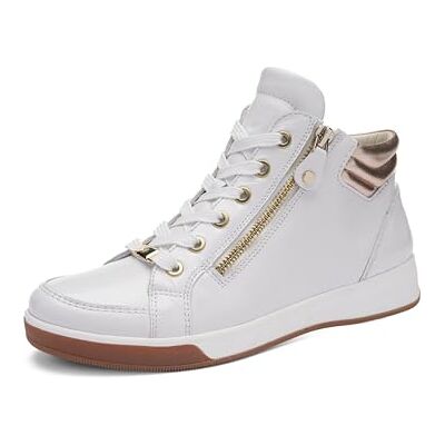 ARA Damen Sneaker Rom Weiss,Sand Gr. 37 ARA Damen Sneaker Rom Weiss,Sand Gr. 37