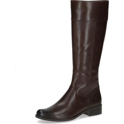 CAPRICE Damen Hohe Stiefel mit Absatz aus Leder Elegant, Braun (Dk Brown Nappa), 41 EU CAPRICE Damen Hohe Stiefel mit Absatz aus Leder Elegant, Braun (Dk Brown Nappa), 41 EU