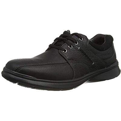 Clarks Herren Cotrell Walk_Oxford-Schuh Oxford-Schuh Oxfords, Black Oily Lea, 42.5 EU Clarks Herren Cotrell Walk_Oxford-Schuh Oxford-Schuh Oxfords, Black Oily Lea, 42.5 EU