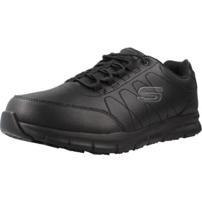 Skechers Damen Sure Track Trickel Sicherheitsschuhe Bequemer Herren Arbeitssneaker mit Memory Foam Komfort, rutschfester Sohle und praktischem Slipper-Design. Skechers Damen Sure Track Trickel Sicherheitsschuhe Bequemer Herren Arbeitssneaker mit Memory Foam Komfort, rutschfester Sohle und praktischem Slipper-Design.
