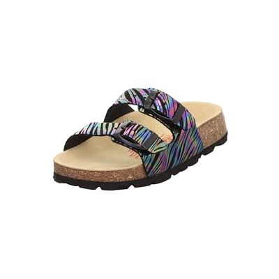 Superfit Mädchen FUSSBETTPANTOFFEL Schwarz 0090 Superfit Mädchen FUSSBETTPANTOFFEL Schwarz 0090