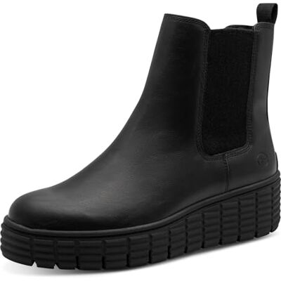 Tamaris Damen Chelsea Boots, Frauen Stiefeletten,Pflege-leicht,qualitaet,robust,stabil,trage-Komfort,weich,weit,Weite,Silber,Black MATT,41 EU Tamaris Damen Chelsea Boots, Frauen Stiefeletten,Pflege-leicht,qualitaet,robust,stabil,trage-Komfort,weich,weit,Weite,Silber,Black MATT,41 EU