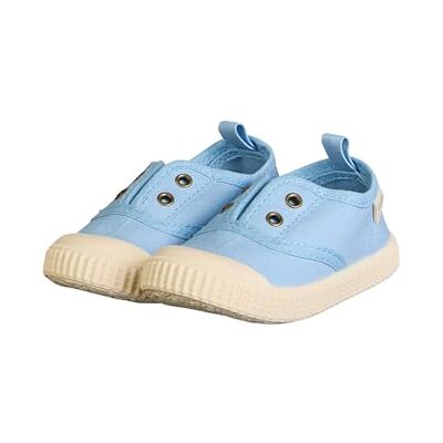 Sterntaler Sneaker Uni Sportiver Baby Schuh aus Canvas Kinder Sommer Schuhe mit Rutschfester Sohle Jungen Babyschuhe mit elastischem Gummiband, knöchelhoch samtblau Größe 26 Sterntaler Sneaker Uni Sportiver Baby Schuh aus Canvas Kinder Sommer Schuhe mit Rutschfester Sohle Jungen Babyschuhe mit elastischem Gummiband, knöchelhoch samtblau Größe 26