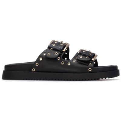 XTI 145083 Damen-Sandalen, Schwarz, 37 EU XTI 145083 Damen-Sandalen, Schwarz, 37 EU