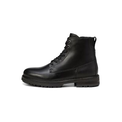 Marc O' Polo Marc OߴPolo Herren Boots aus Leder zum Schnüren, Schwarz (Black), 45 Marc O' Polo Marc OߴPolo Herren Boots aus Leder zum Schnüren, Schwarz (Black), 45