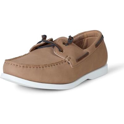 Amazon Essentials Herren Slip-On Bootsschuh, Khakibraun, Größe 42 Amazon Essentials Herren Slip-On Bootsschuh, Khakibraun, Größe 42