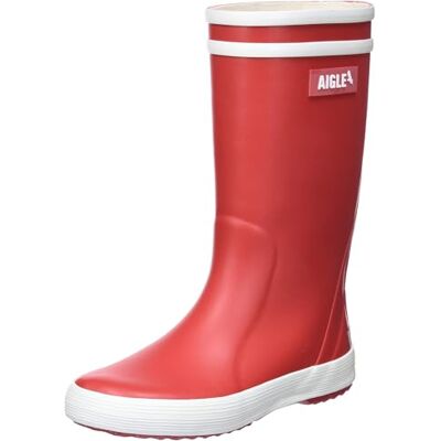 Aigle LOLLY POP 2 Wasserdichte Kinderstiefel Aus weichem Naturkautschuk, strapazierfähiges Futter Reflektierender Streifen an der Ferse Rutschfeste Sohle Aigle LOLLY POP 2 Wasserdichte Kinderstiefel Aus weichem Naturkautschuk, strapazierfähiges Futter Reflektierender Streifen an der Ferse Rutschfeste Sohle