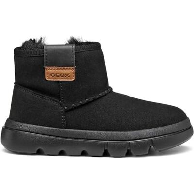 Geox JUNIOR J WILLABOOM GIRL ANKLE BOOTS BLACK 34_EU Geox JUNIOR J WILLABOOM GIRL ANKLE BOOTS BLACK 34_EU