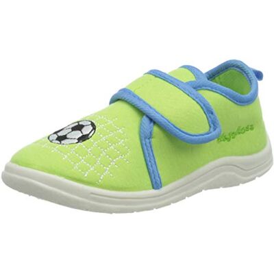 Playshoes Hausschuhe Unisex Kinder Hausschuh, Fußball, 22/23 EU Playshoes Hausschuhe Unisex Kinder Hausschuh, Fußball, 22/23 EU