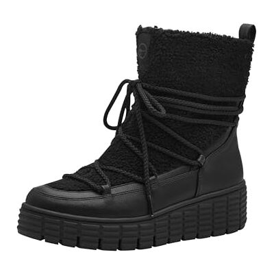 Tamaris Damen Warmfutter Stiefel Vegan; BLACK UNI, EU 40 Tamaris Damen Warmfutter Stiefel Vegan; BLACK UNI, EU 40