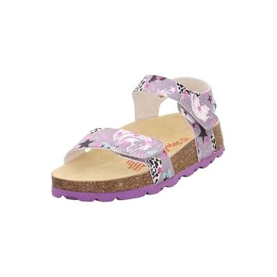 Superfit Mädchen FUSSBETTPANTOFFEL LILA/MEHRFARBIG 8520 Superfit Mädchen FUSSBETTPANTOFFEL LILA/MEHRFARBIG 8520